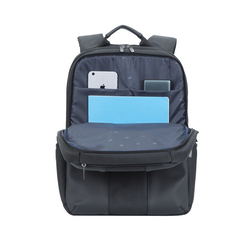 NB BACKPACK NARITA 15.6"/8165 BLACK RIVACASE cena un informācija | Somas portatīvajiem datoriem | 220.lv