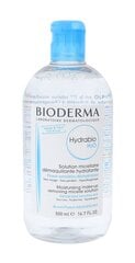 Attīrošais micerālais ūdens Bioderma Hydrabio H2O, 500 ml cena un informācija | Sejas ādas kopšana | 220.lv