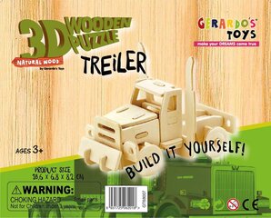 Gerardo's Toys 3D Puzle Kravas auto cena un informācija | Puzles, 3D puzles | 220.lv