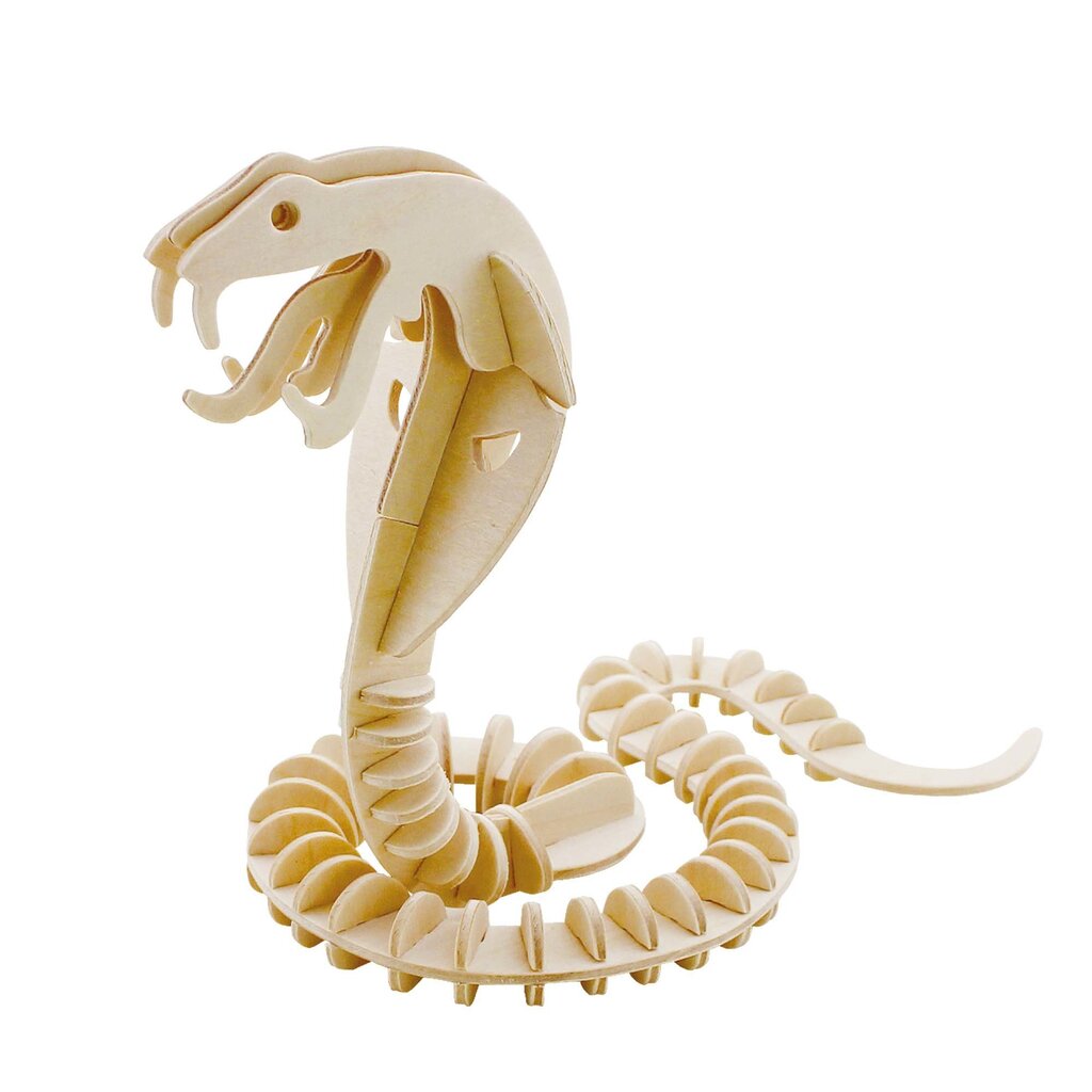 3D puzle Krāsojama čūska cena un informācija | Konstruktori | 220.lv