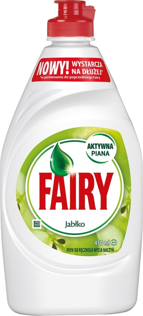 Trauku mazgāšanas līdzeklis Fairy Apple, 0.45 L цена и информация | Trauku mazgāšanas līdzekļi | 220.lv