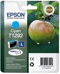 Epson - Tinte T1292 CYAN 7,5 ml sērijai BX/SX cena un informācija | Tintes kārtridži | 220.lv