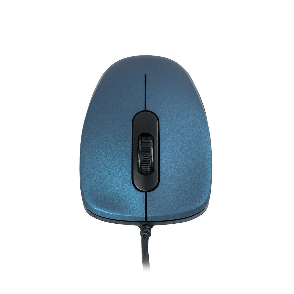 MODECOM Optical Mouse Silent M10S Blue цена и информация | Peles | 220.lv