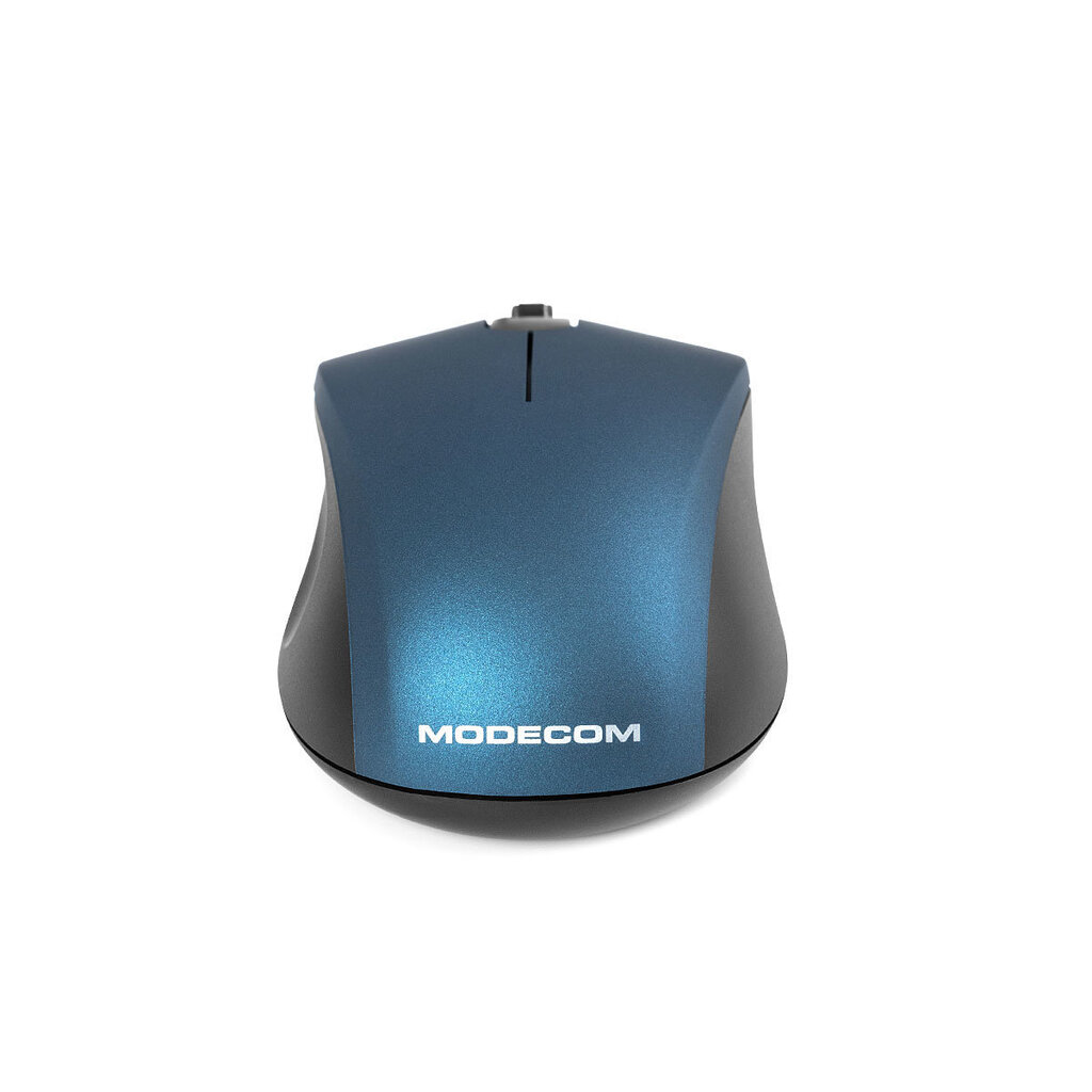 MODECOM Optical Mouse Silent M10S Blue cena un informācija | Peles | 220.lv