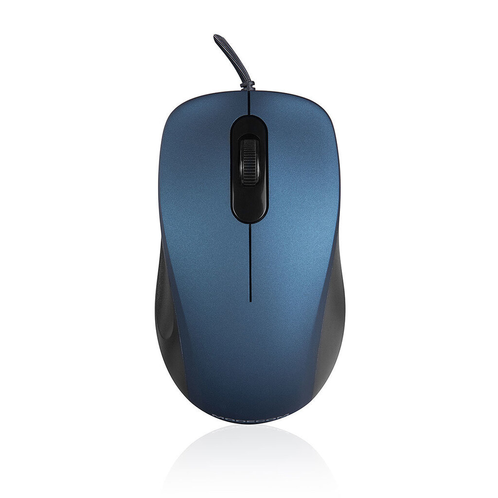 MODECOM Optical Mouse Silent M10S Blue цена и информация | Peles | 220.lv