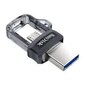 Zibatmiņa SanDisk - ULTRA DUAL DRIVE m3.0 16GB 130MB/s cena un informācija | USB Atmiņas kartes | 220.lv