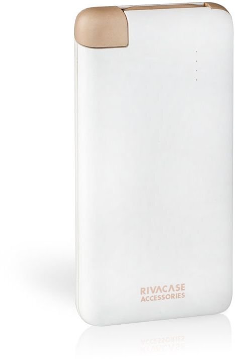 RivaCase VA 2004 4000mAh, Balts cena un informācija | Lādētāji-akumulatori (Power bank) | 220.lv
