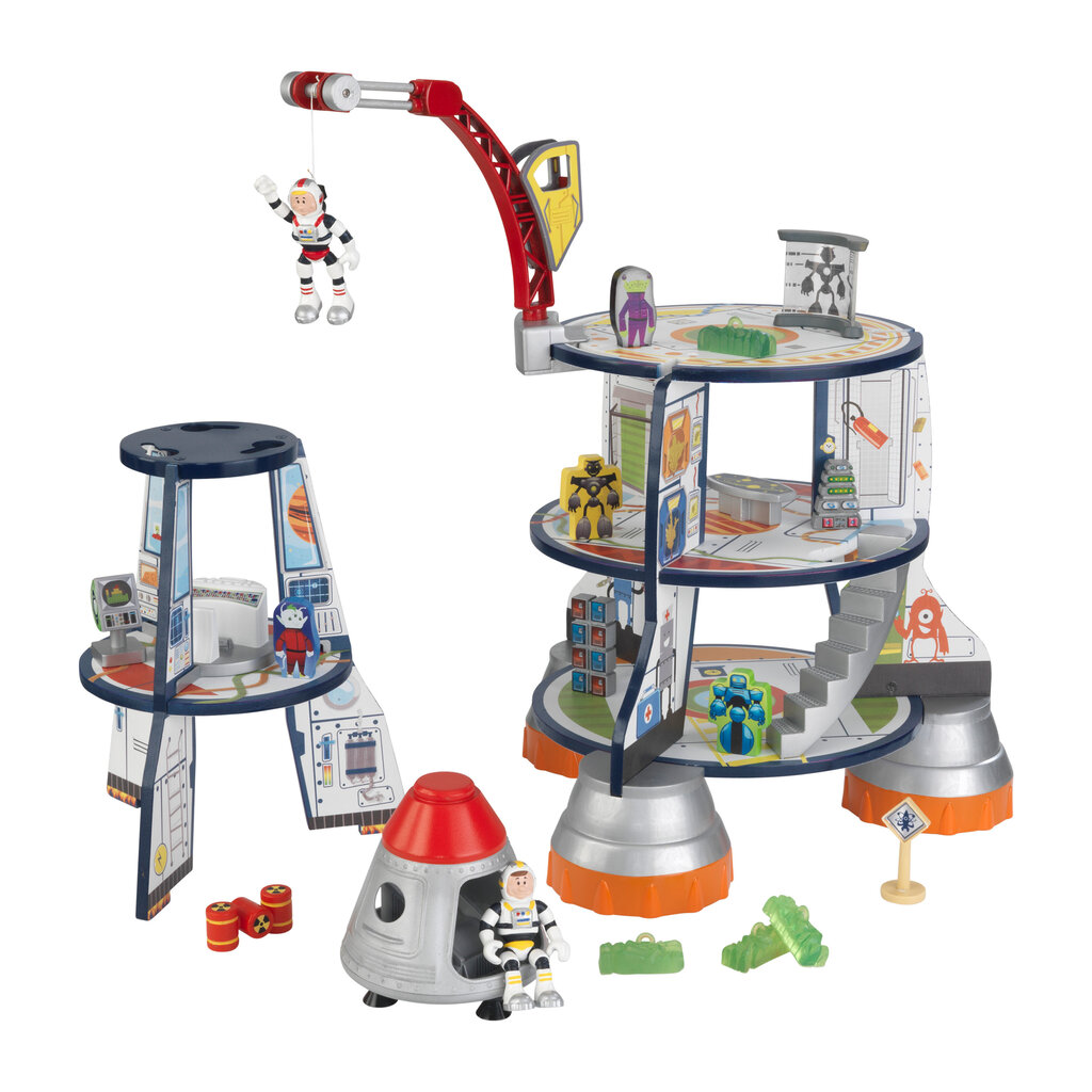 Raķete Kidkraft Rocket Ship Play Set, 63443 цена и информация | Rotaļlietas zēniem | 220.lv