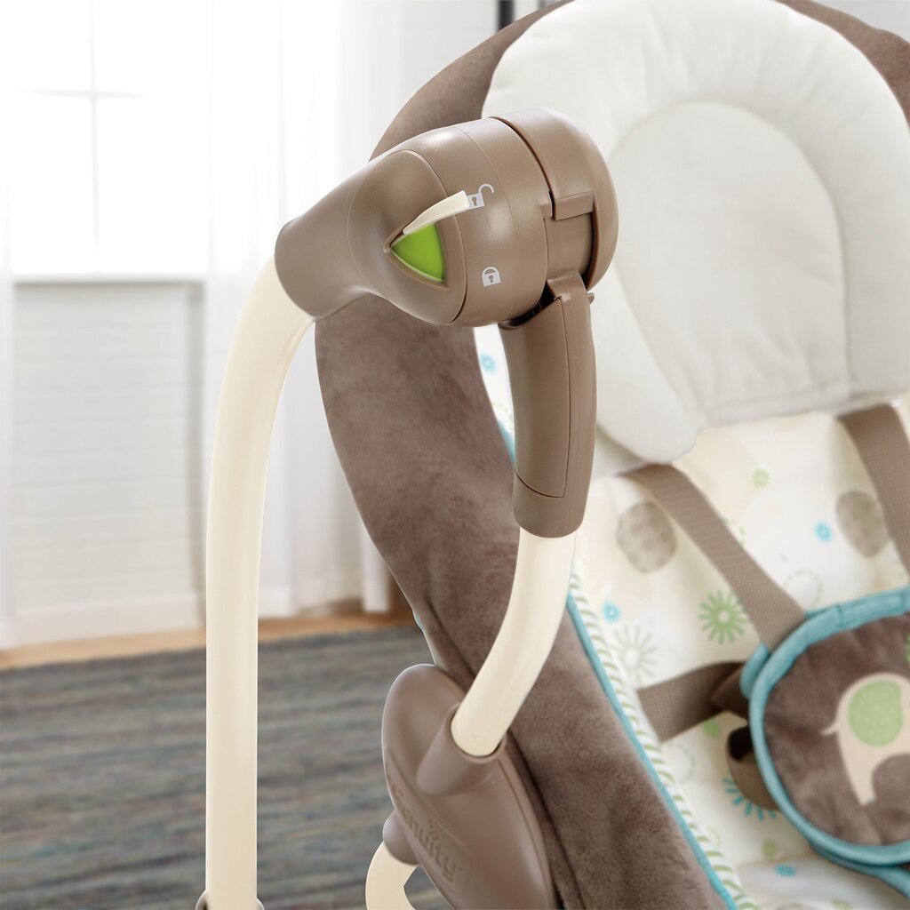 Bērnu šūpuļkrēsls Bright Starts ConvertMe Swing-2-Seat Sahara Burst цена и информация | Bērnu šūpuļkrēsliņi | 220.lv
