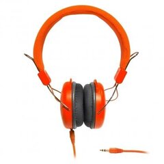 ART Multimedia Headphones STEREO with microphone AP-60MA orange цена и информация | Наушники | 220.lv