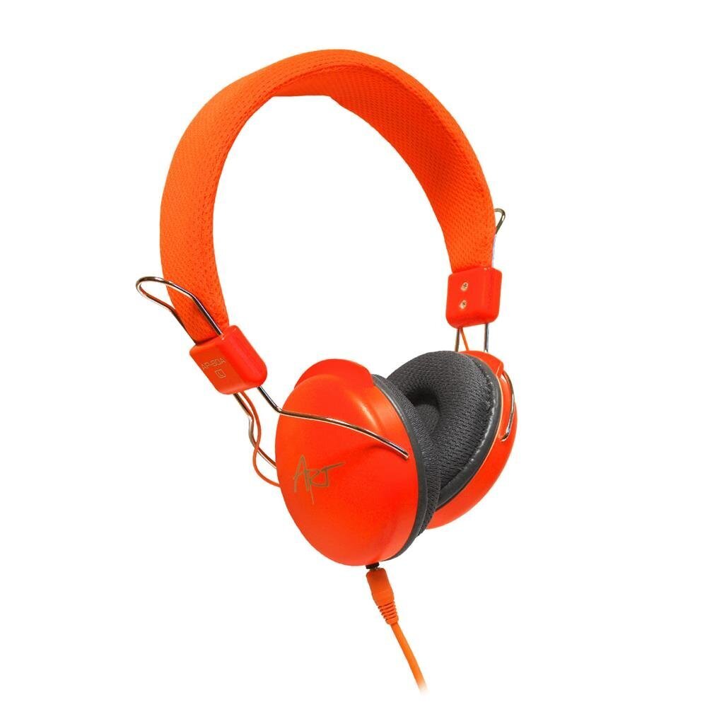 ART Multimedia Headphones STEREO with microphone AP-60MA orange cena un informācija | Austiņas | 220.lv