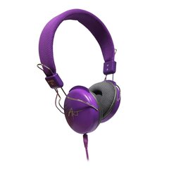 ART Multimedia Headphones STEREO with microphone AP-60MC purple цена и информация | Наушники с микрофоном Asus H1 Wireless Чёрный | 220.lv