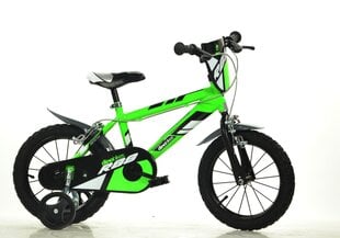 Zēnu divritenis Dino bikes 14", 414U-R88 cena un informācija | Bērnu velosipēdi | 220.lv