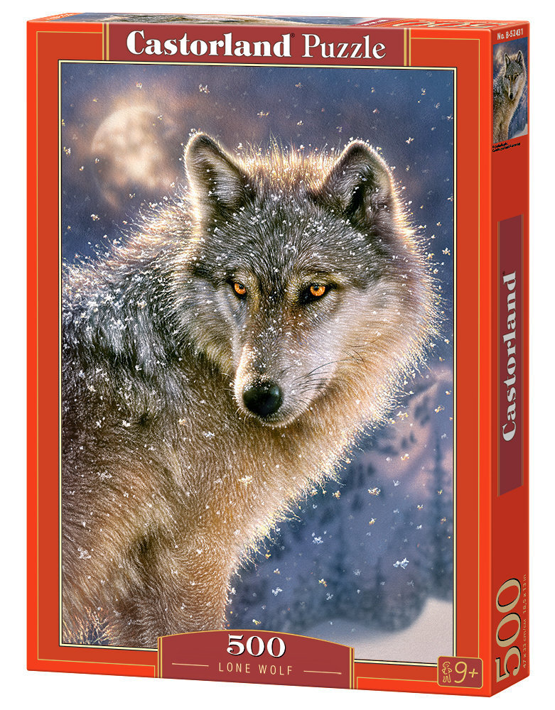 Puzle Puzzle Castorland Lone Wolf, 500 det. цена и информация | Puzles, 3D puzles | 220.lv