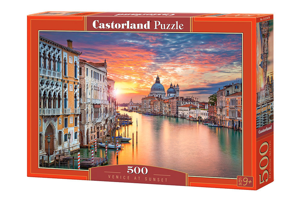 Puzle Puzzle Castorland Venice At Sunset, 500 det. cena un informācija | Puzles, 3D puzles | 220.lv