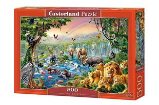 Puzle Puzzle Castorland Jungle River, 500 det. цена и информация | Пазлы | 220.lv