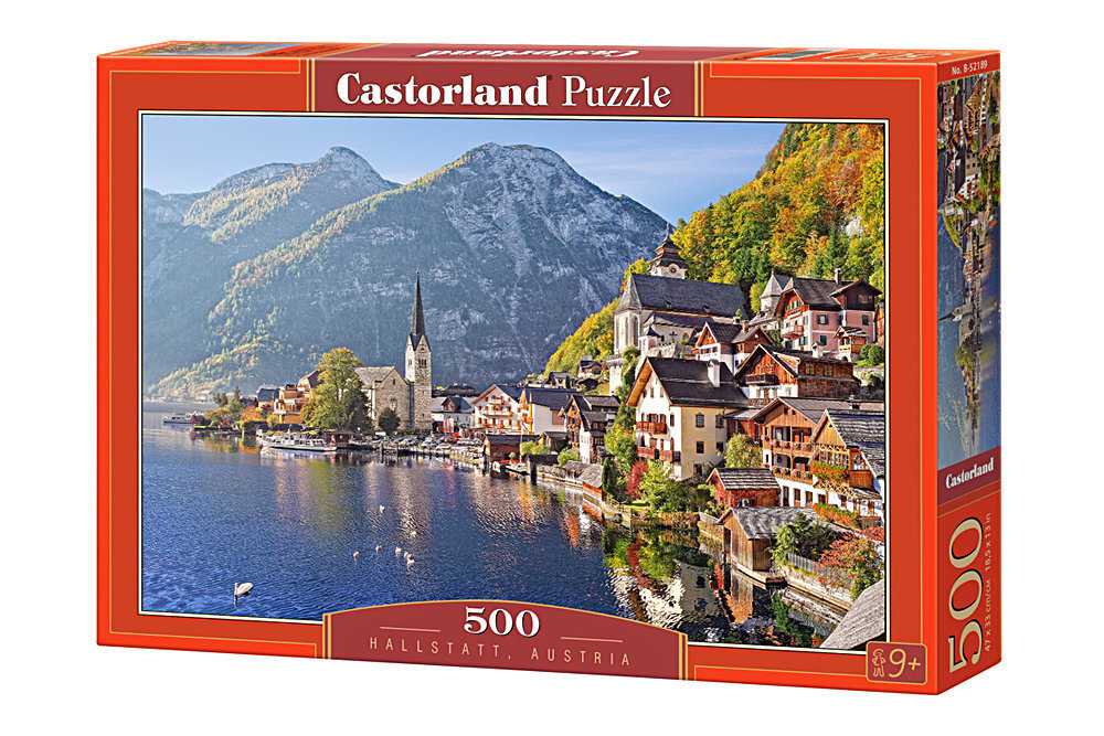 Puzle Castorland Hallstatt, Austria, 500 gab. cena un informācija | Puzles, 3D puzles | 220.lv