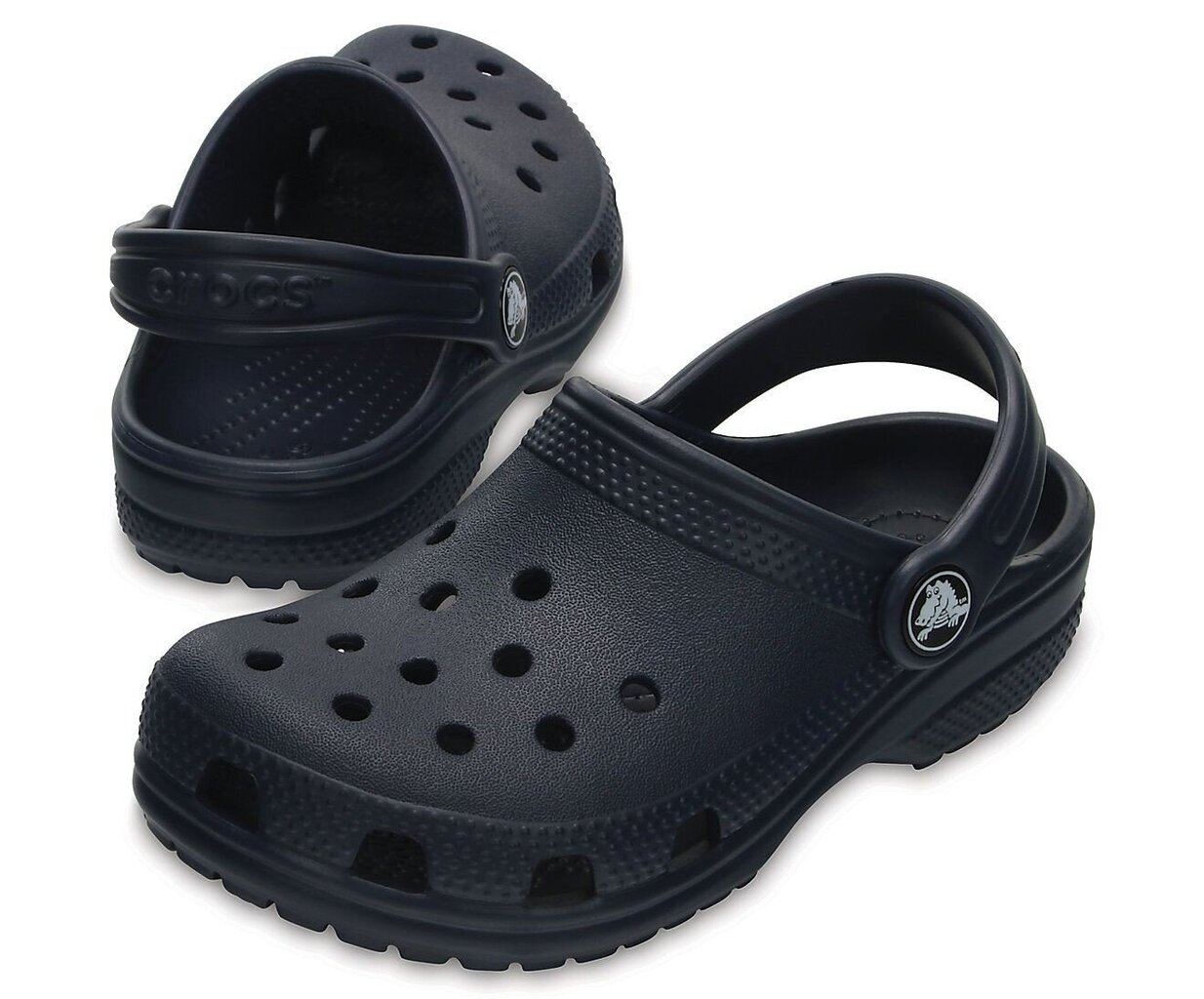 Crocs ™ apavi bērniem Classic Clog, Navy цена и информация | Gumijas klogi bērniem | 220.lv