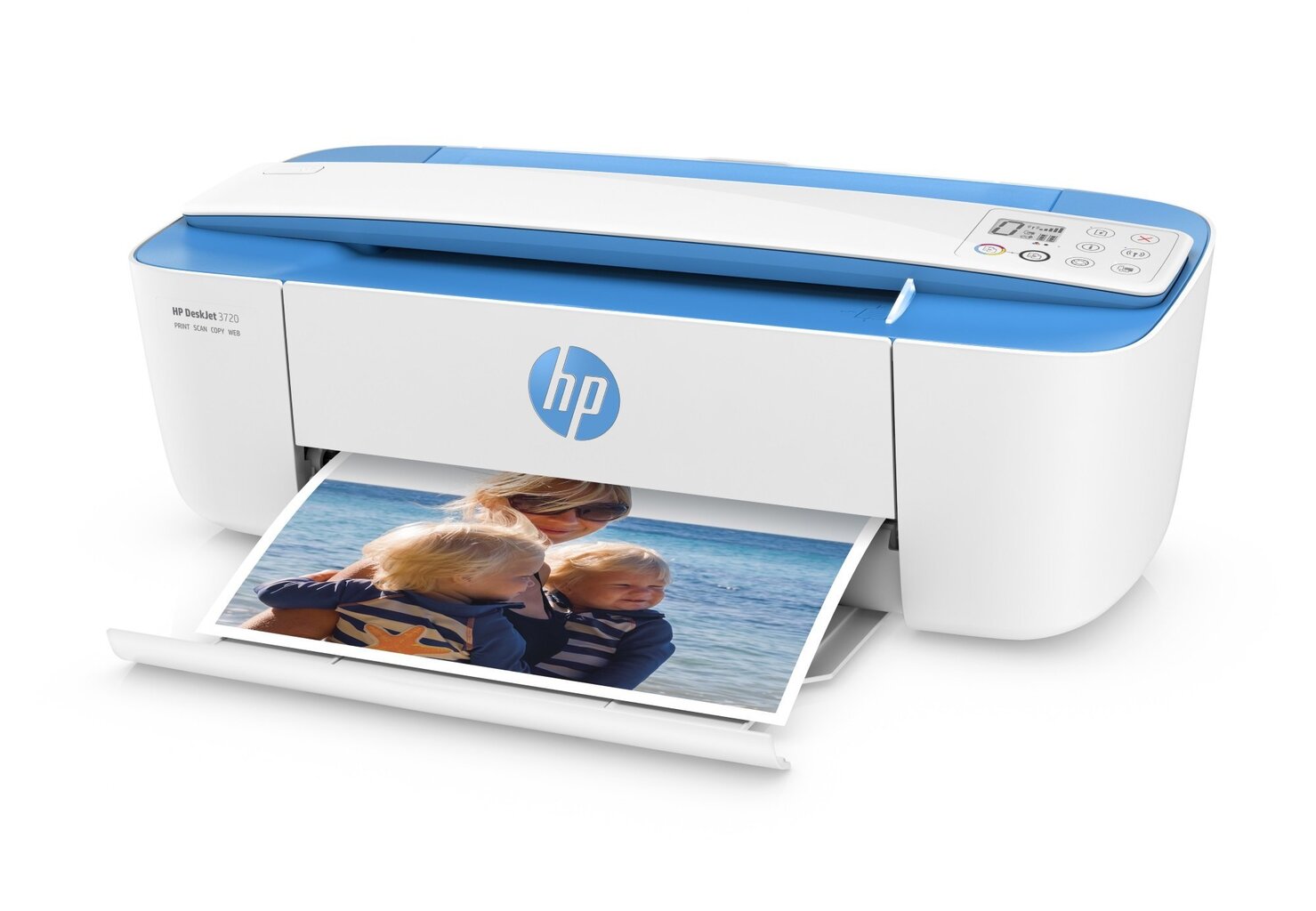 HP DeskJet 3720 tintes krāsaina daudzfunkcionalā ierīce cena un informācija | Printeri un daudzfunkcionālās ierīces | 220.lv