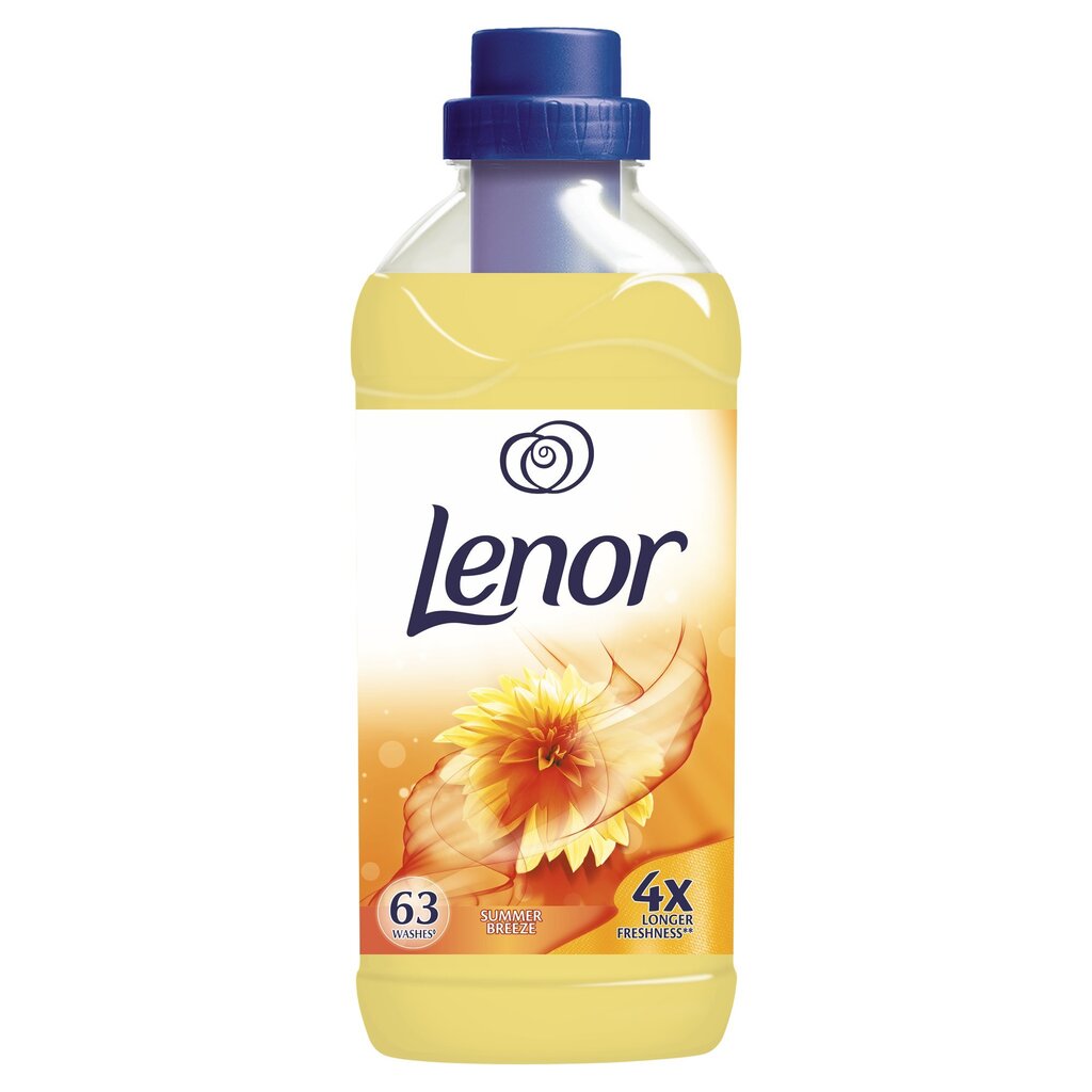 Veļas mīkstinātājs Lenor Summer Breeze, 1.9 L цена и информация | Veļas mazgāšanas līdzekļi | 220.lv