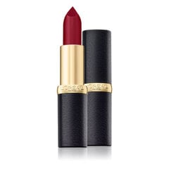 Lūpu krāsa L´Oréal Paris Moisturizing Lipstick with ( Color Riche Matte) Effect ( Color Riche Matte) 3.6 g цена и информация | Помады, бальзамы, блеск для губ | 220.lv