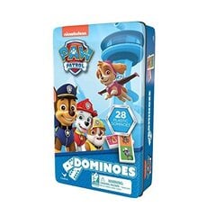 Domino spēle Cardinal Games Paw Patrol metāla kastē, 6033087 цена и информация | Настольная игра | 220.lv