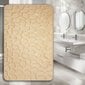 Memory foam paklājs "Benedomo" Beige, 60x100 cm cena un informācija | Vannas istabas aksesuāri | 220.lv