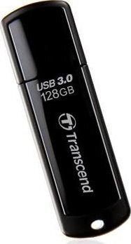 MEMORY DRIVE FLASH USB3 128GB/BLACK TS128GJF700 TRANSCEND cena un informācija | USB Atmiņas kartes | 220.lv