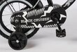 Bērnu velosipēds Yipeeh Black Cruiser, 12", melns cena un informācija | Velosipēdi | 220.lv