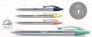 Ручка Milan Pens P1 Silver 1765779120 цена и информация | Письменные принадлежности | 220.lv