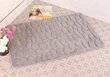 Memory foam paklājs "Benedomo" Grey, 60x100 cm cena un informācija | Vannas istabas aksesuāri | 220.lv