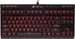 Corsair Gaming K63 Red LED cena un informācija | Klaviatūras | 220.lv