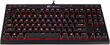 Corsair Gaming K63 Red LED cena un informācija | Klaviatūras | 220.lv