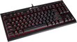 Corsair Gaming K63 Red LED cena un informācija | Klaviatūras | 220.lv