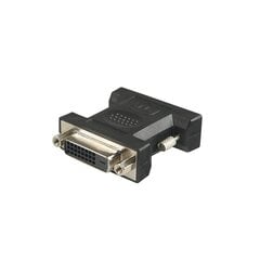 4World Adapter DVI-D [M] > DVI-D [F] black cena un informācija | Adapteri un USB centrmezgli | 220.lv