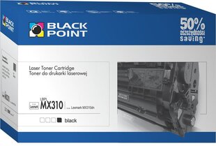 Toner Black Point LBPLMX310S | black | 2 500 pp | Lexmark MX310 / MX410 / MX510 цена и информация | Картриджи для лазерных принтеров | 220.lv