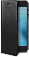 Чехол-книжка Celly AIR Pelle  Apple iPhone 7 Plus, черный цена и информация | Чехлы для телефонов | 220.lv