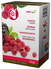 Удобрениe для малины, Baltic Agro, 1кг цена и информация | Рассыпчатые удобрения | 220.lv