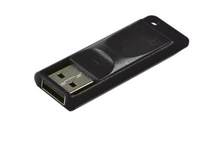 USB atmiņa Verbatim - Slider 16GB, melna cena un informācija | Verbatim Datortehnika | 220.lv