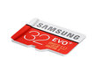 Atmiņas karte, Samsung MicroSDHC Evo+ 32GB Class 10 ar adapteri cena un informācija | Atmiņas kartes mobilajiem telefoniem | 220.lv