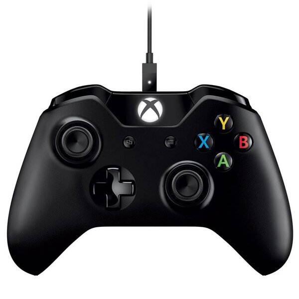 Spēļu vadības pultis Spēļu vadības pults MICROSOFT Xbox ONE 4N6-00002,  Melns cena | 220.lv