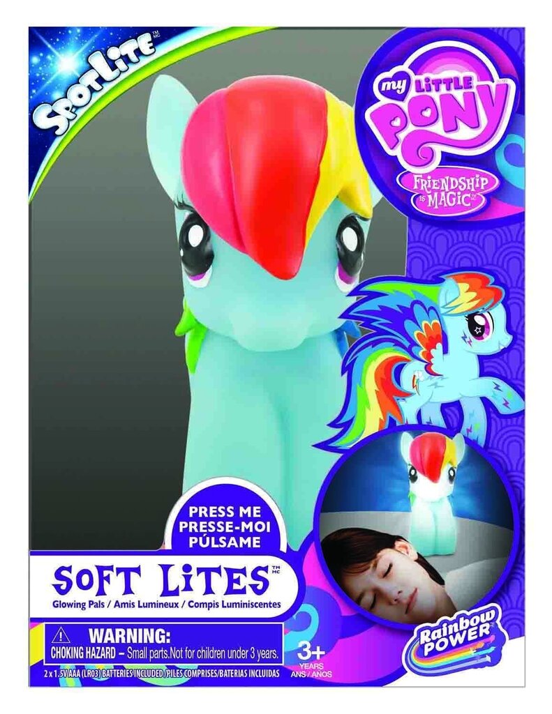 Mīksts Ponijs - nakts gaisma My Little Pony cena un informācija | Rotaļlietas meitenēm | 220.lv