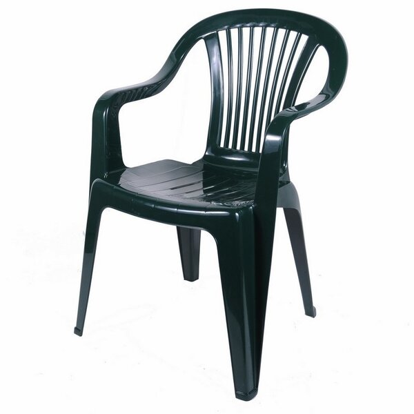Plastmasas krēsls Beril, zaļš cena | 220.lv