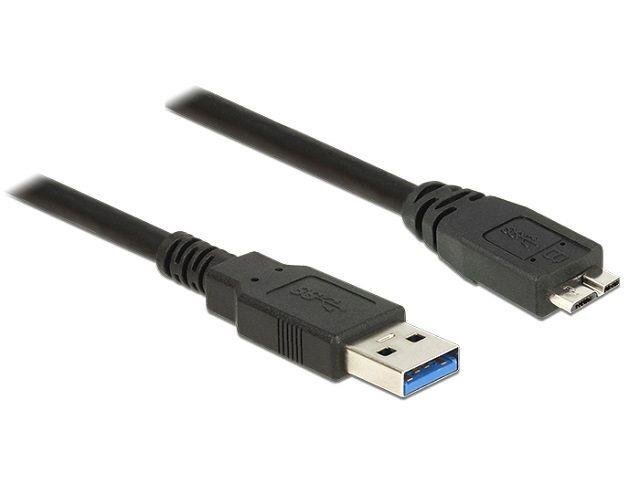 Delock, USB-A/USB Micro-B, 2 m cena un informācija | Kabeļi un vadi | 220.lv
