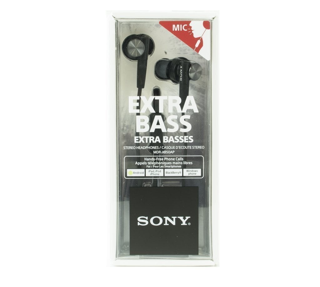 Sony MDR-XB50AP Black цена и информация | Austiņas | 220.lv