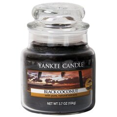 Aromātiskā svece Yankee Candle Black Coconut, 104 g cena un informācija | Sveces un svečturi | 220.lv