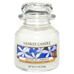 Yankee Candle Midnight Jasmine - Aromatic Candle 104.0g цена и информация | Подсвечники, свечи | 220.lv