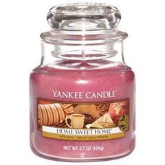 Ароматическая свеча Yankee Candle Home Sweet Home, 104 г. цена и информация | Подсвечники, свечи | 220.lv