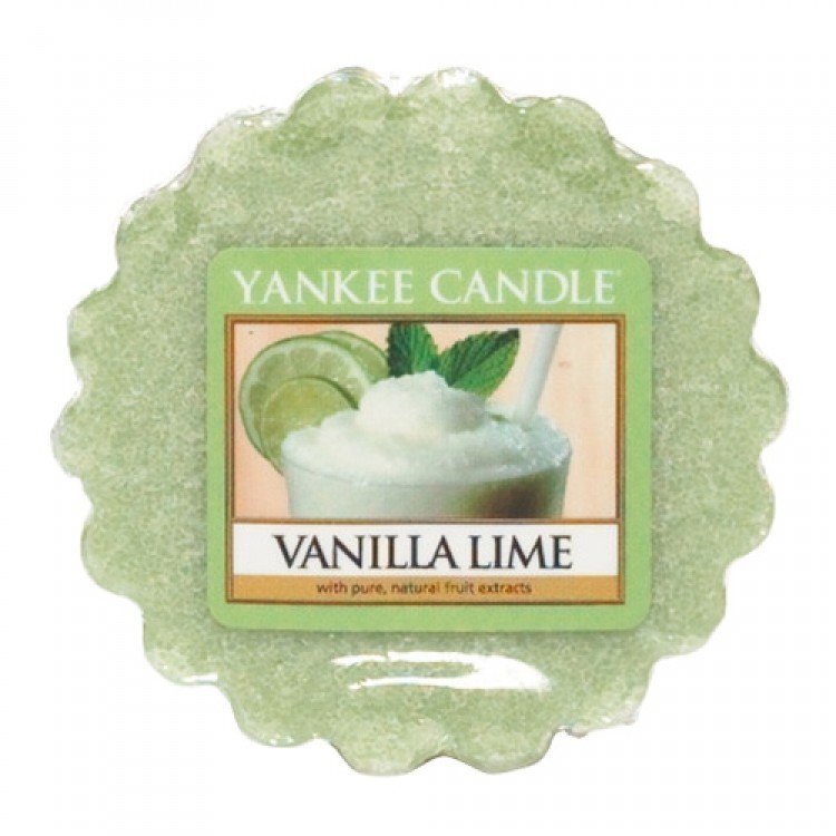 Aromātiskā svece Yankee Candle Vanilla Lime 22 g цена и информация | Sveces un svečturi | 220.lv