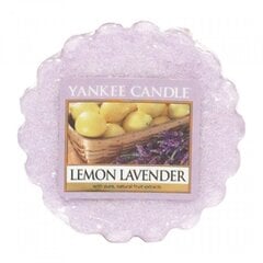 Ароматическая свеча Yankee Candle Lemon Lavender 22 г цена и информация | Подсвечники, свечи | 220.lv